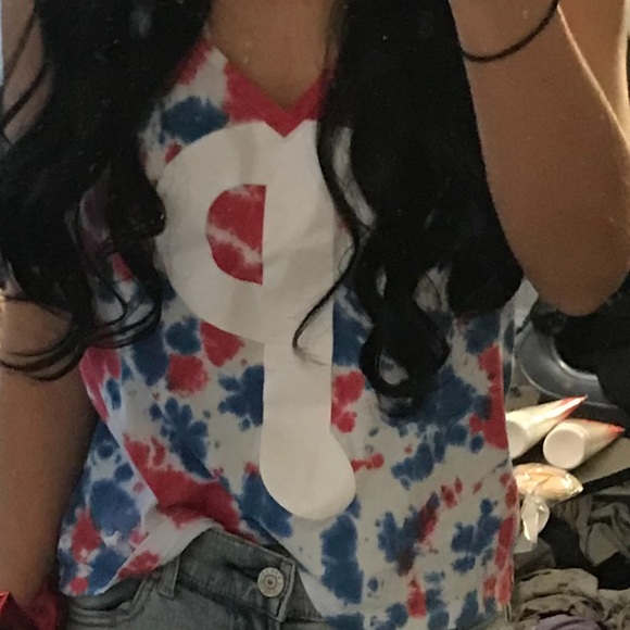 PINK Victoria's Secret Tops - Tie dye Phillies tank
